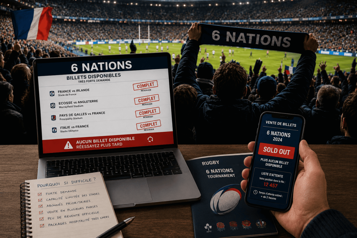 billetterie en ligne pour le tournoi des 6 nations
